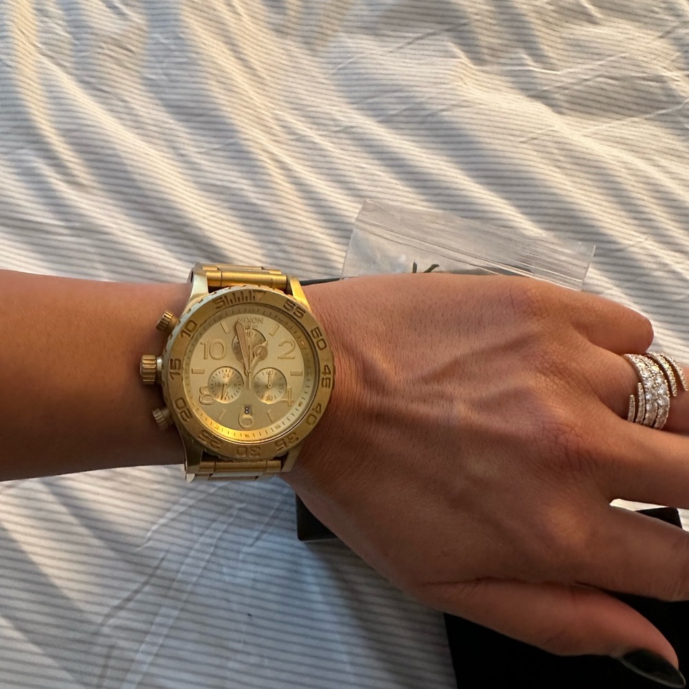 Nixon 42-20 Chrono All Gold